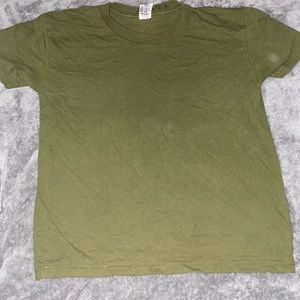 Green regular tee